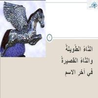 التّـاءُ الطّويلةُ والتّـاءُ القصيرةُ